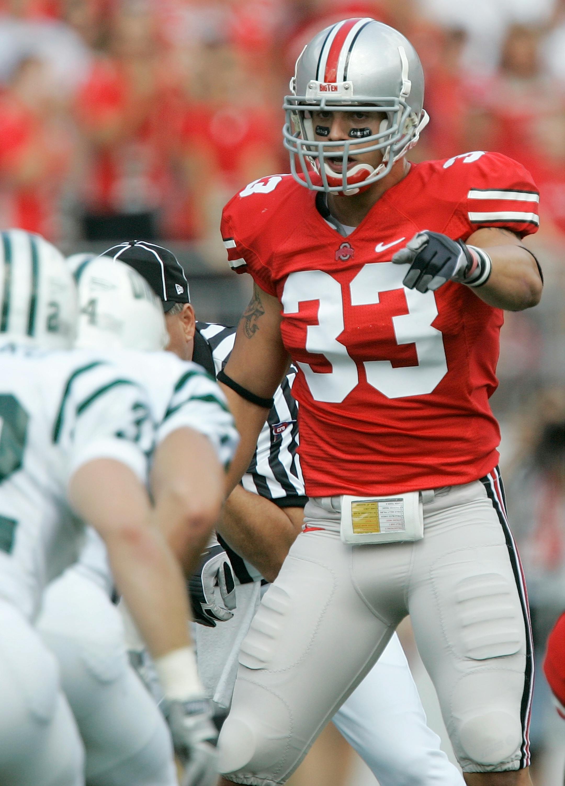 Ohio State linebacker James Laurinaitis