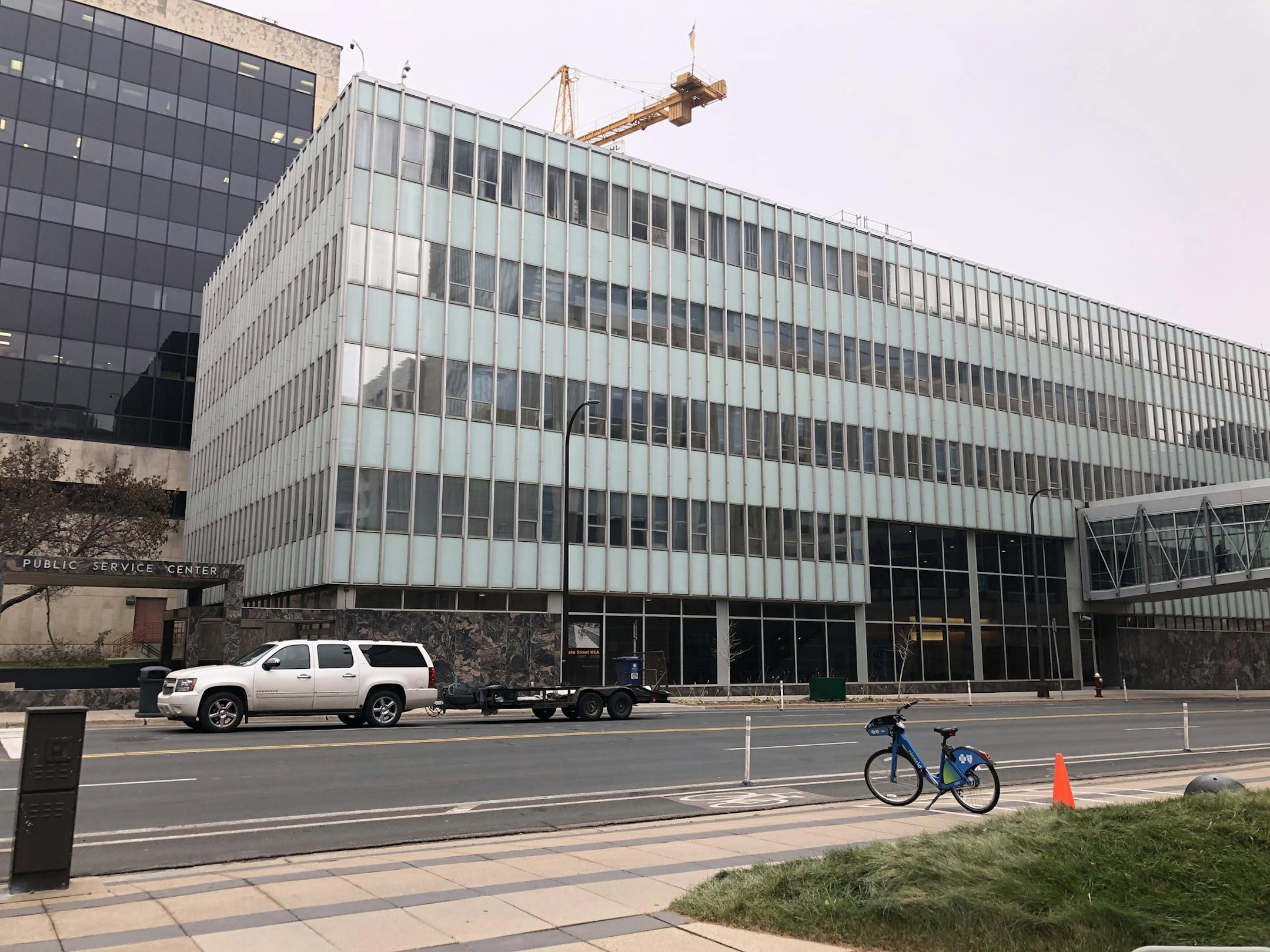 The Public Service Center in downtown Minneapolis.