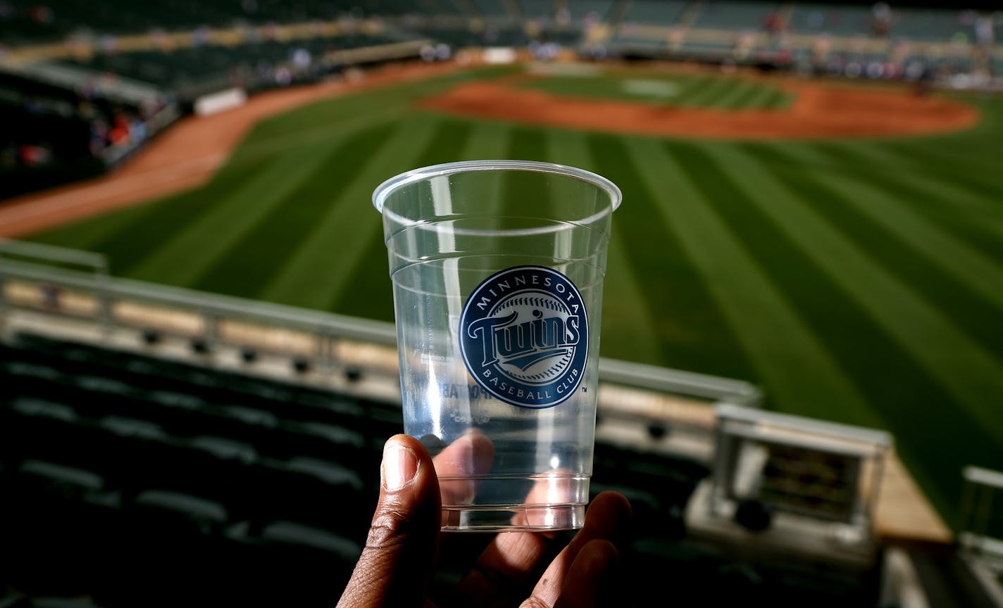 The Minnesota Twins are partnering with Boulder,Colo.-based EcoProducts to reduce waste at Target Field, turning trash into fertile soil.