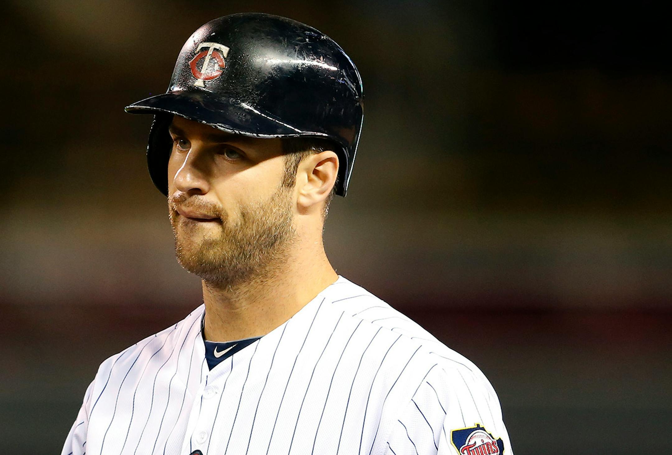 Joe Mauer (pictured) and Brian Dozier got Monday night off against Arizona, as Minnesota mixes in the rookies and reserves during final home series.