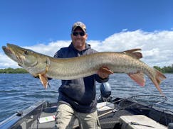 As a muskie guide and owner of Blue Ribbon Bait in Oakdale, Josh Stevenson has pursued Minnesota's biggest sport fish since he was a kid.