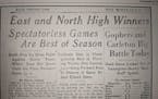 'Specatorless games' marked 1918 Minneapolis prep football during influenza surge