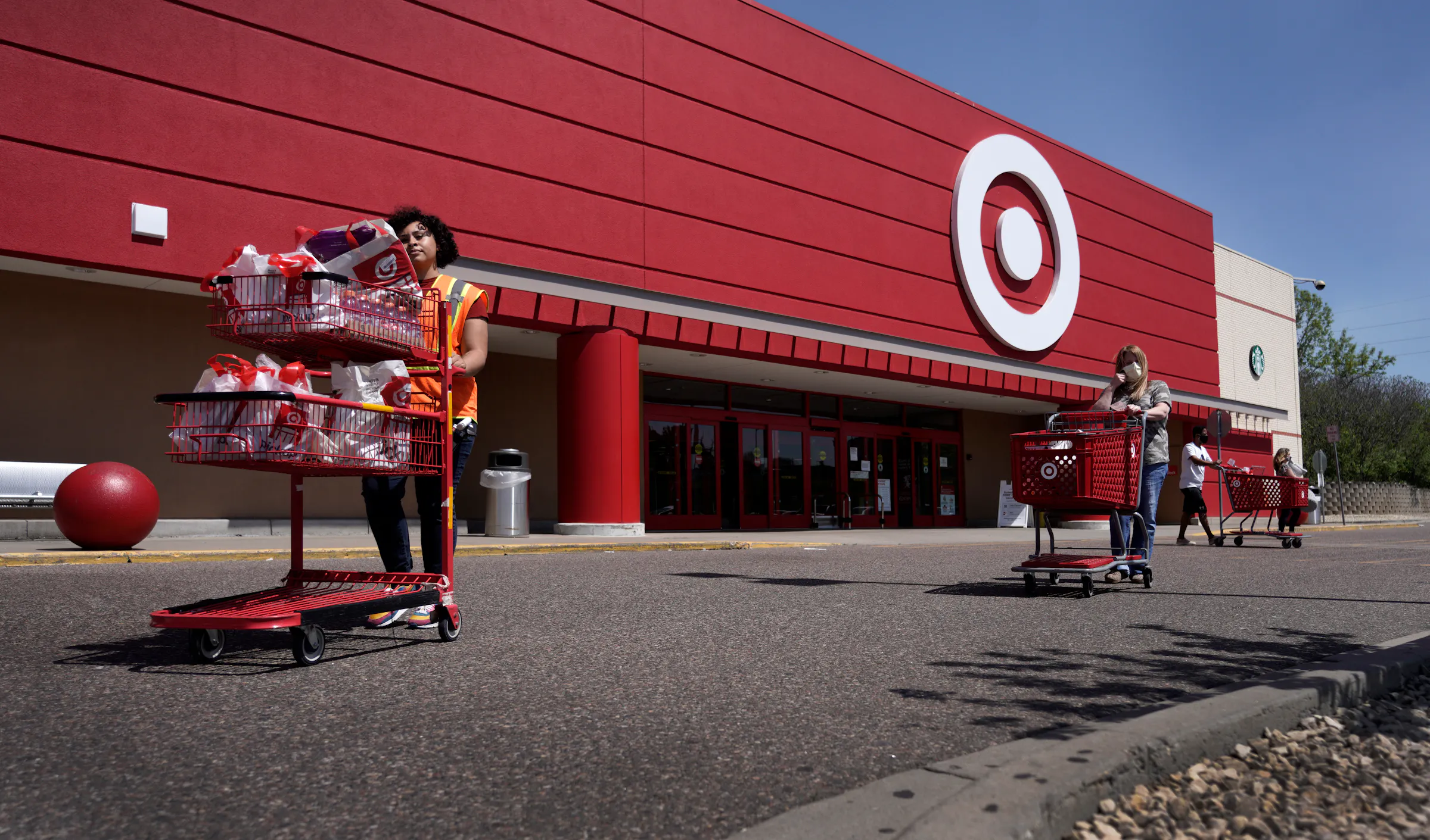 Target's quarterly sales rise 23% as people return to shop