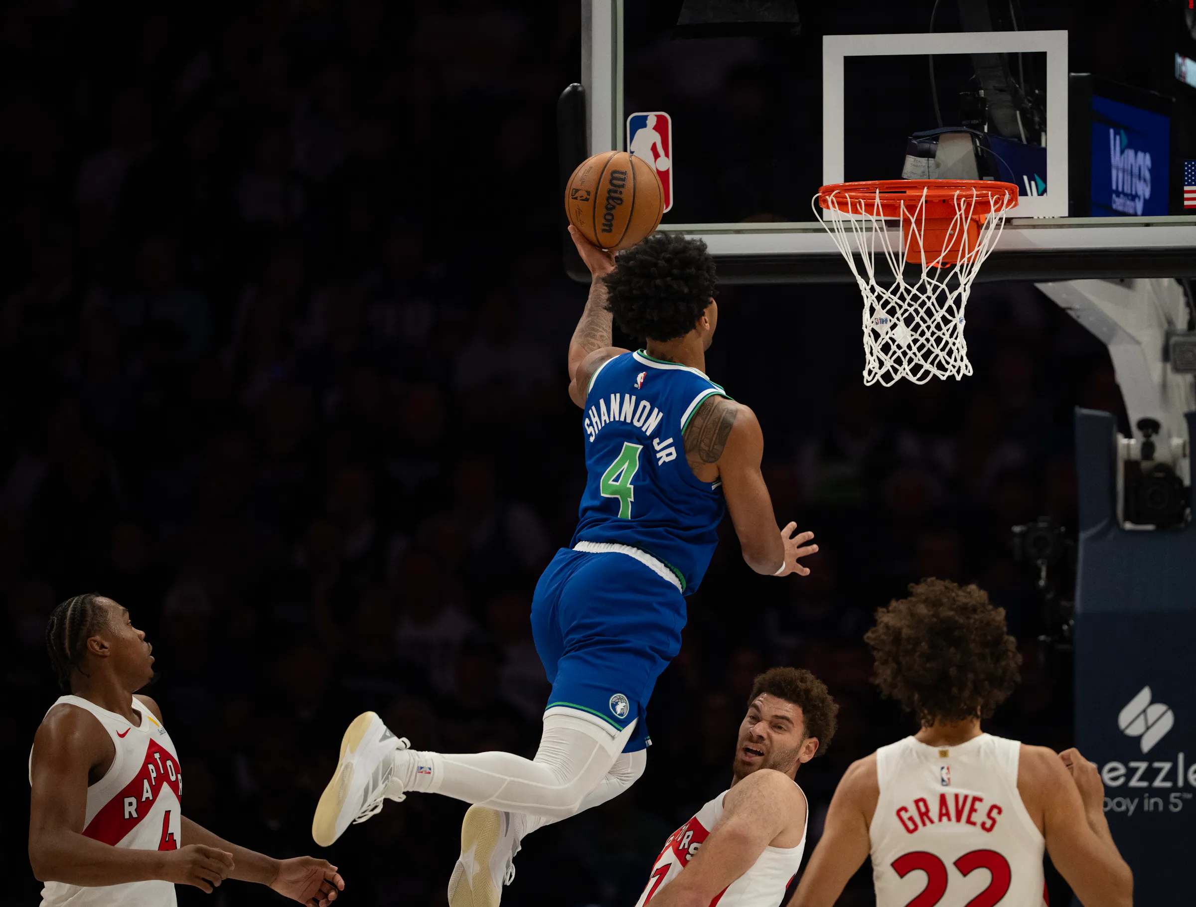 Minnesota Timberwolves vs Raptors score today: Anthony Edwards stats
