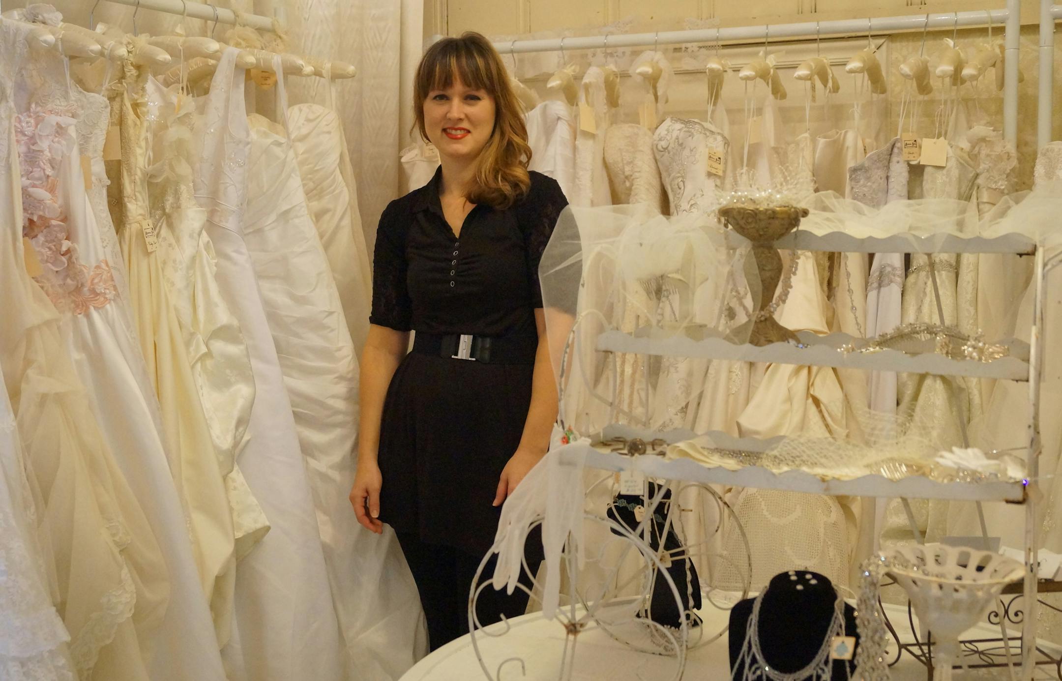 "A lot of girls like the vintage look," said Lisa Ramlet, who owns a Forest Lake bridal shop named Sienna Cole. Ramlet is one of many vendors who will participate in the Wedding Showcase held Feb. 22 at Washington County Historic Courthouse.