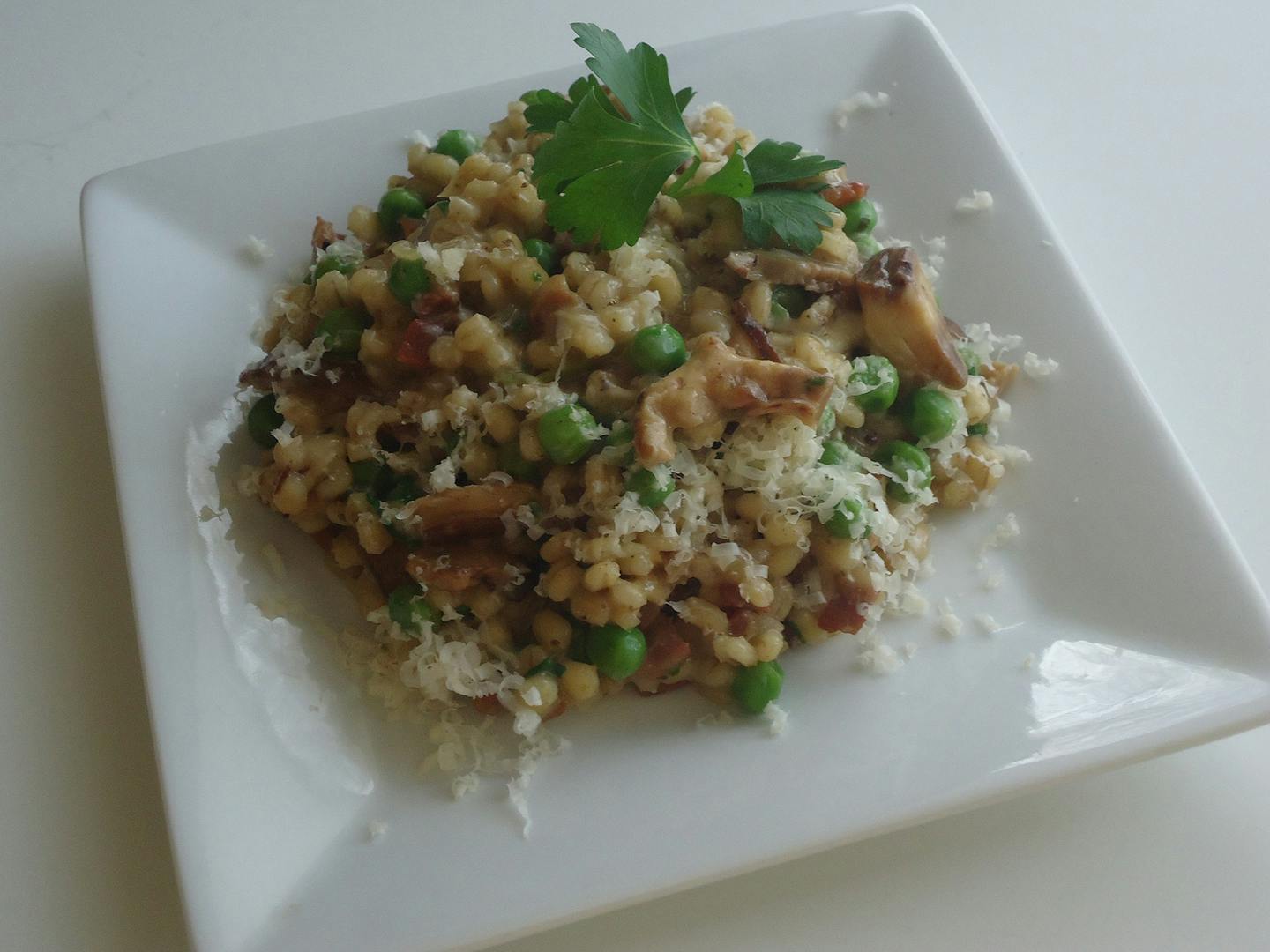 Spring Barley Risotto