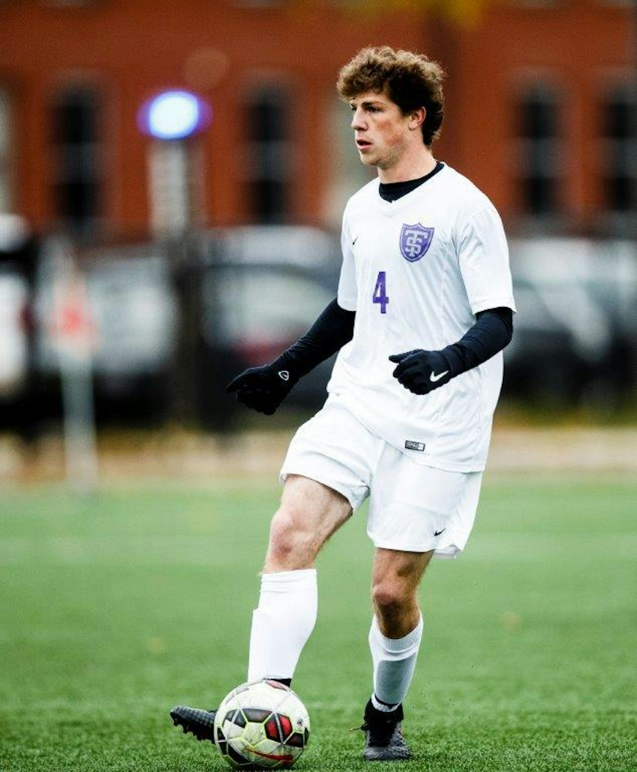 photo by Mark Brown
Johnny Mulvahill, St. Thomas soccer player.