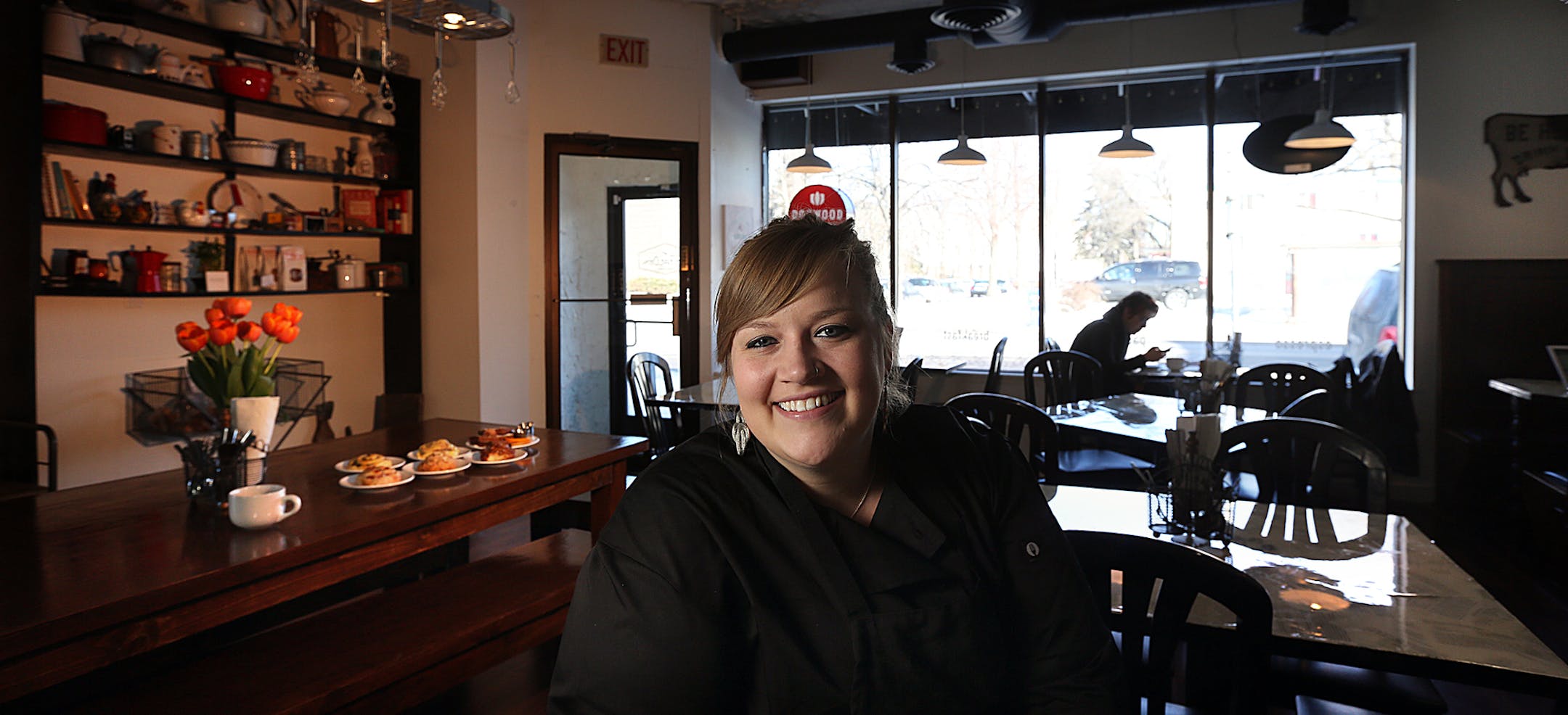 Mon Petit Cherie baker/owner Emily Rheingans. ] JIM GEHRZ ï james.gehrz@startribune.com / Minneapolis, MN / March 5, 2015 /9:30 AM