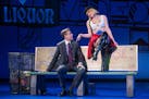 Adam Pascal and Olivia Valli play Edward Lewis and Vivian Ward in the musical “Pretty Woman.”