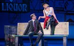 Adam Pascal and Olivia Valli play Edward Lewis and Vivian Ward in the musical “Pretty Woman.”