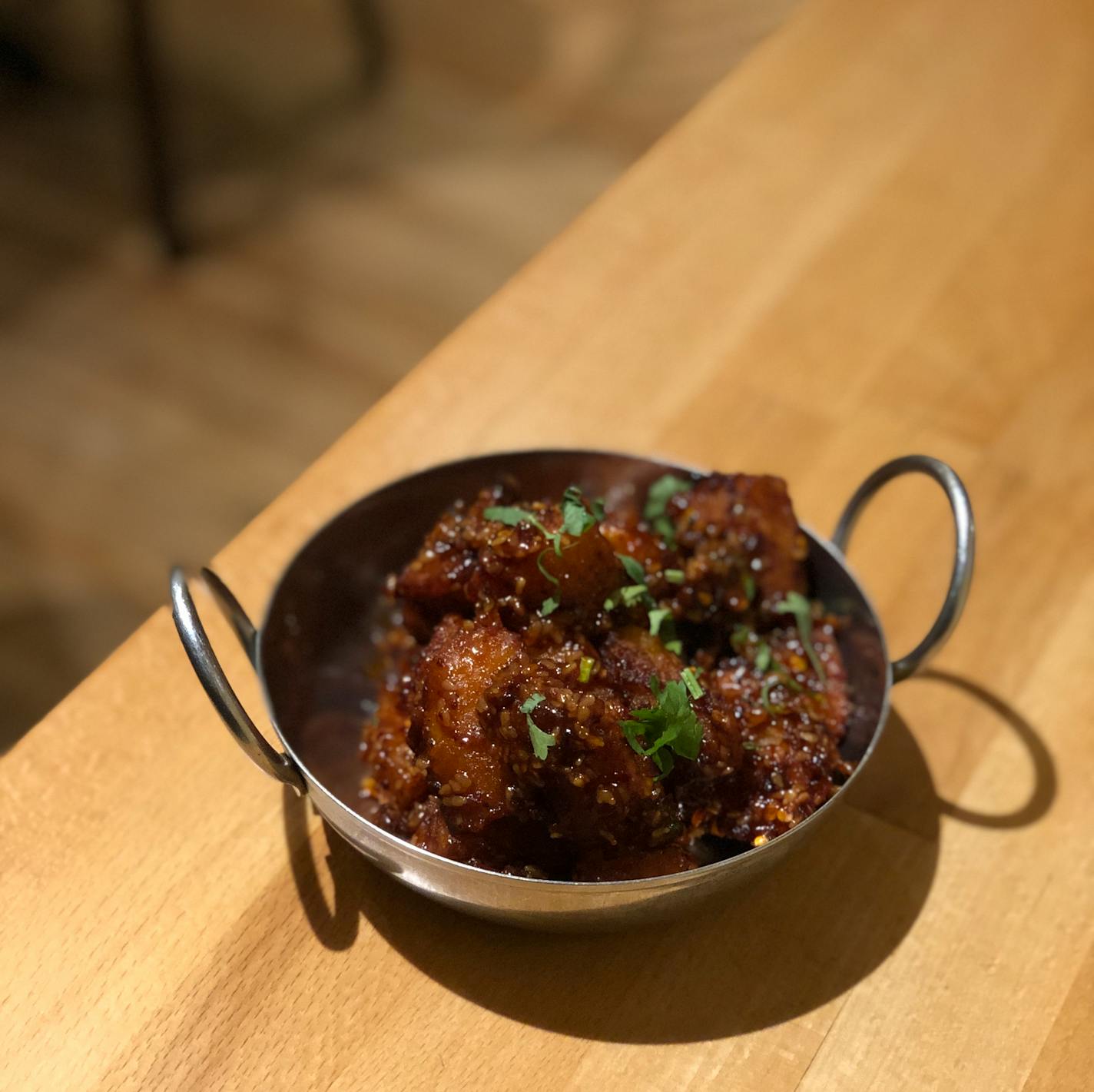 Chiya Chili Potatoes at Namaste Cafe in Minneapolis bring the heat. Nicole Hvidsten, Star Tribune