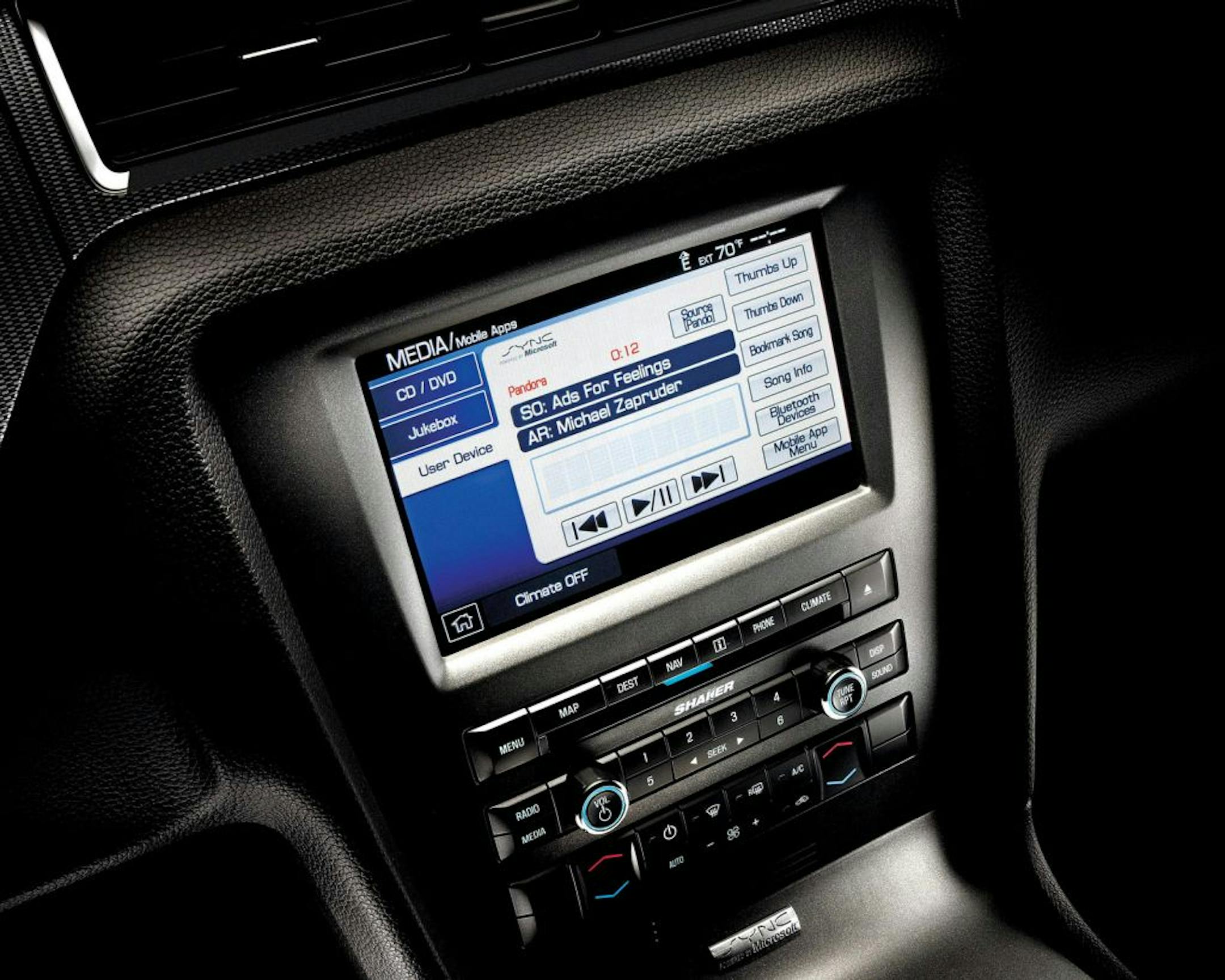 Ford will launch Sync AppLink next as a factory-installed feature for the 2012 Ford Mustang. AppLink is the free software program that gives SYNC users voice control of apps stored on their smartphone.