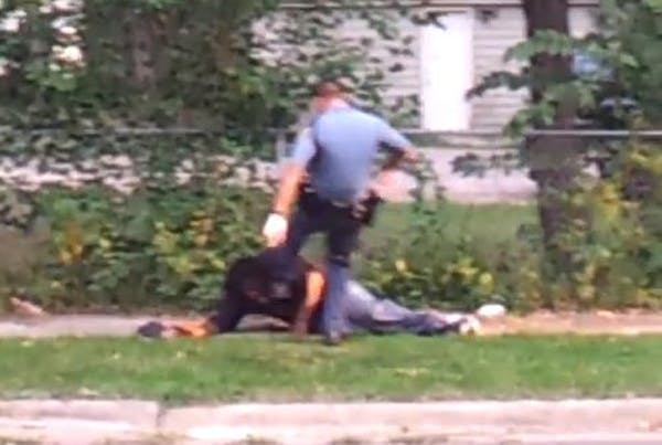 A video posted on YouTube.com showed an officer kicking Eric R. Hightower.