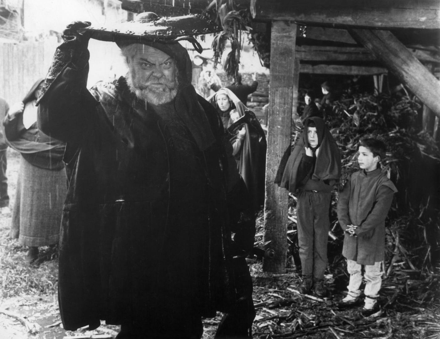 Orson Welles in "Chimes at Midnight."