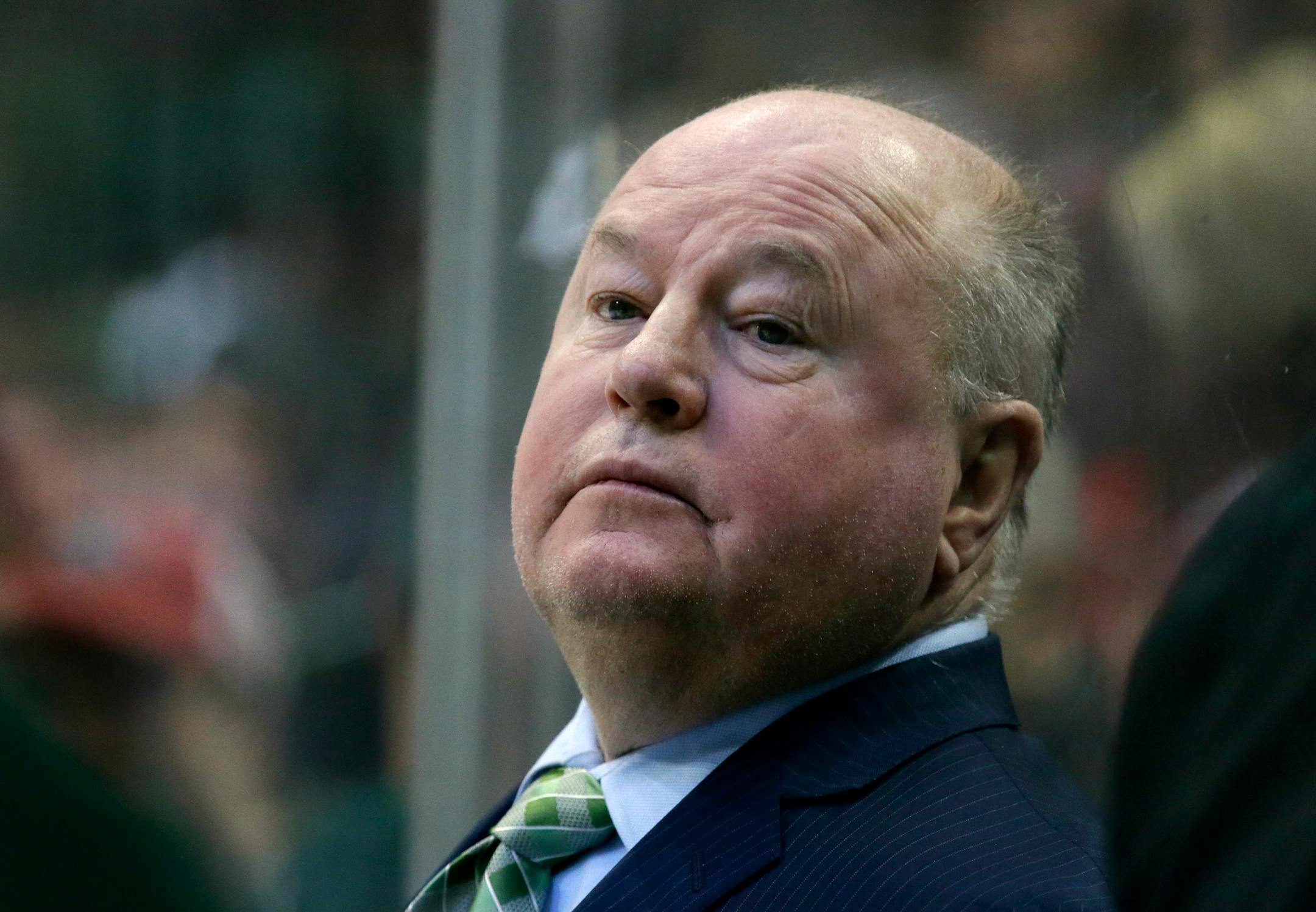 Wild coach Bruce Boudreau