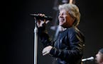 Jon Bon Jovi performed at the Xcel Energy Center on the This House is not for sale tour in March 2017.