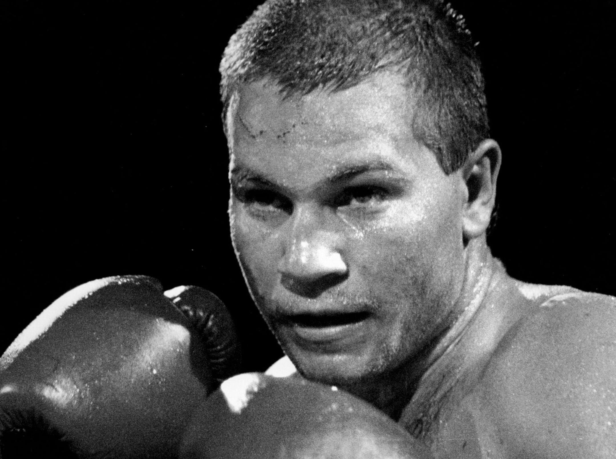 August 2, 1990 St. Paul's "Rice Street Rocker" Mike Evgen during his fight with Billy Betts. August 6, 1990 Brian Peterson, Minneapolis Star Tribune