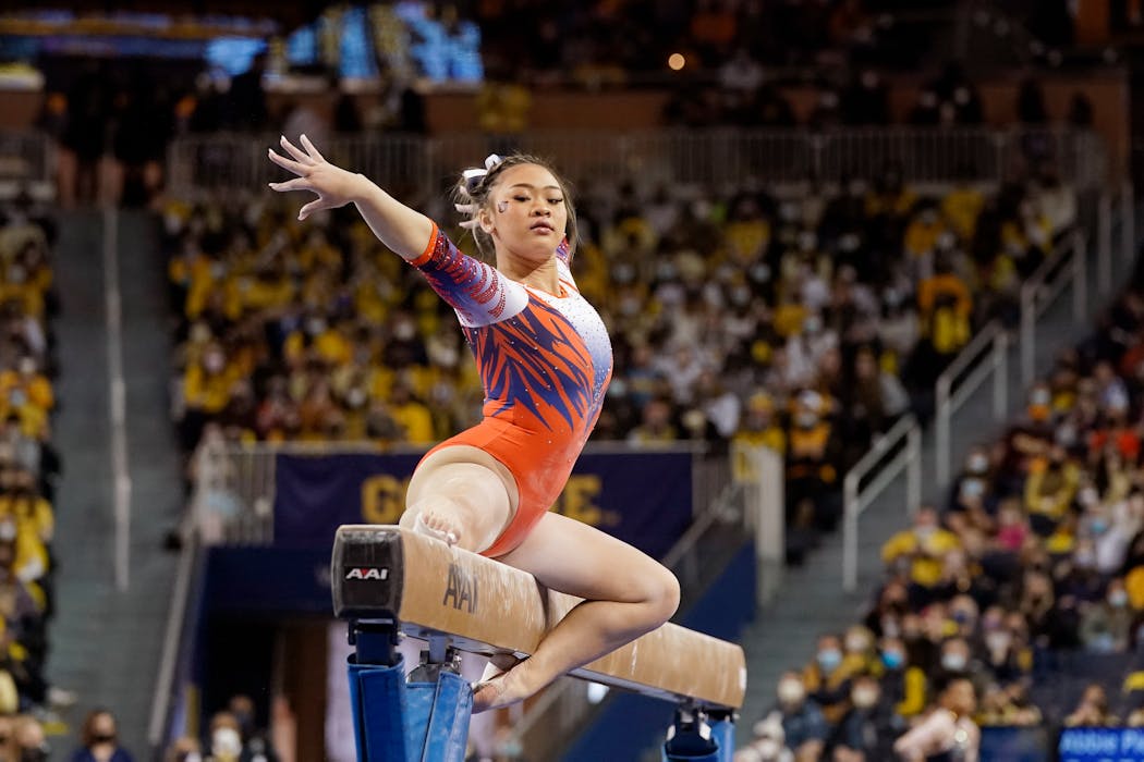 Auburn gymnast Suni Lee
