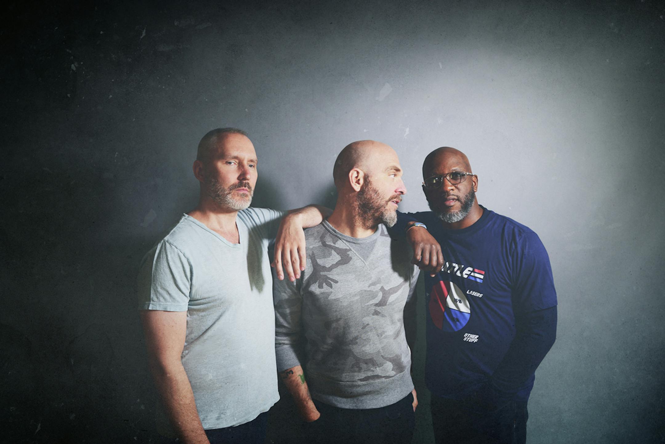 The Bad Plus: Reid Anderson, Dave King, Orrin Evans.