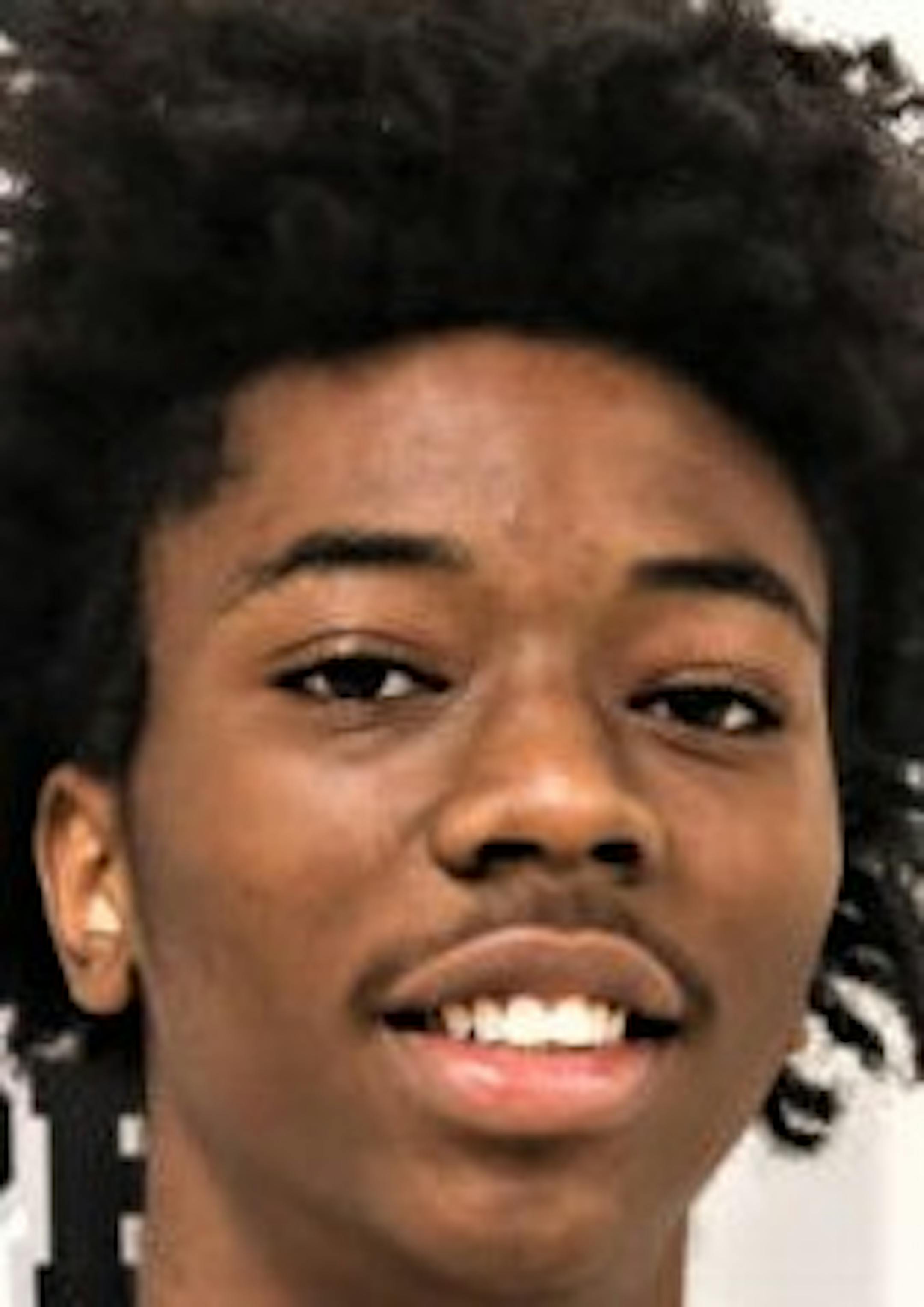 Simeon Sharp, St. Paul Harding basketball, sr., 2019-20