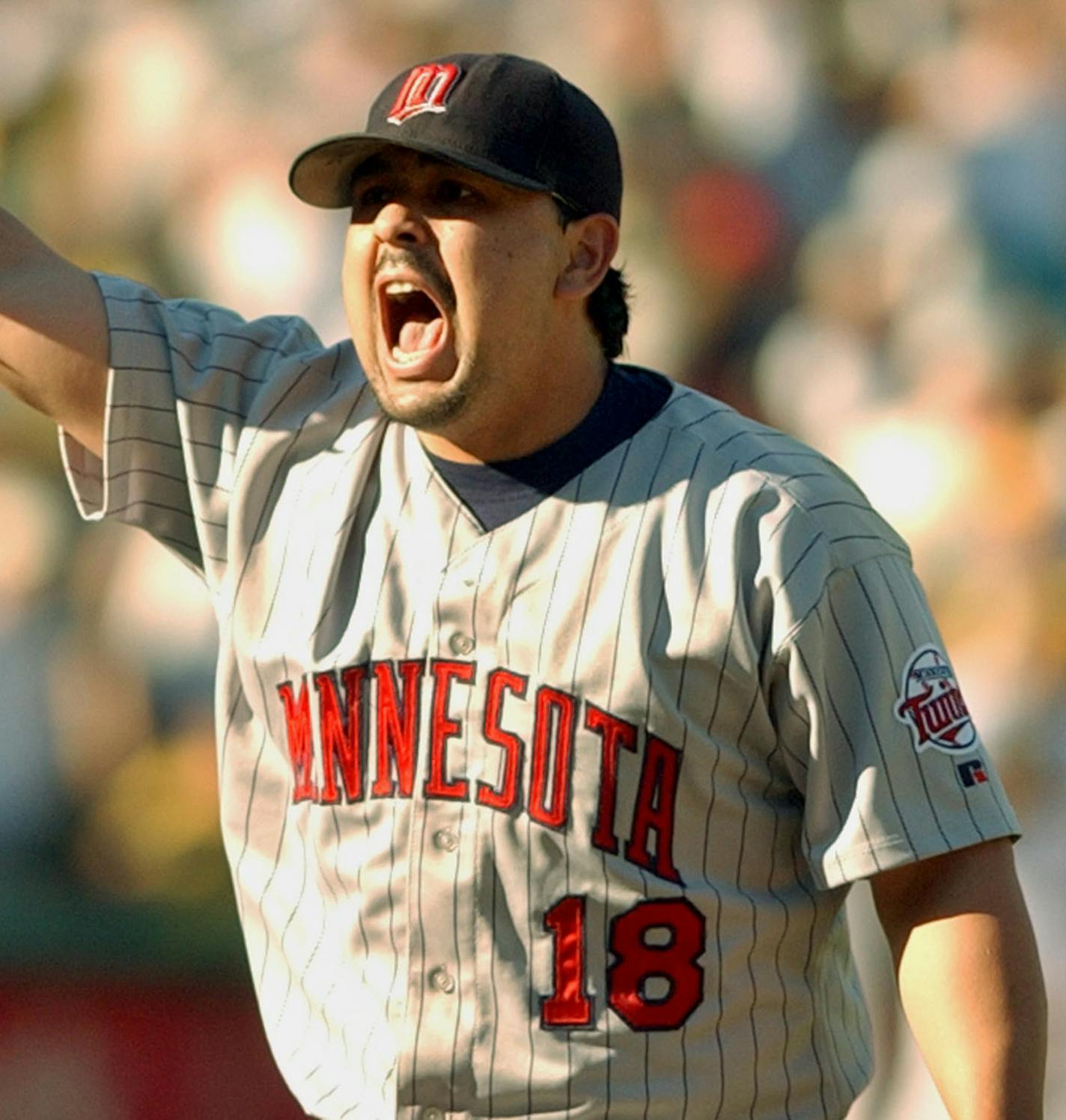 One of Eddie Guardado&#x2019;s most memorable saves came against Oakland in the decisive Game 5 of the 2002 ALDS.