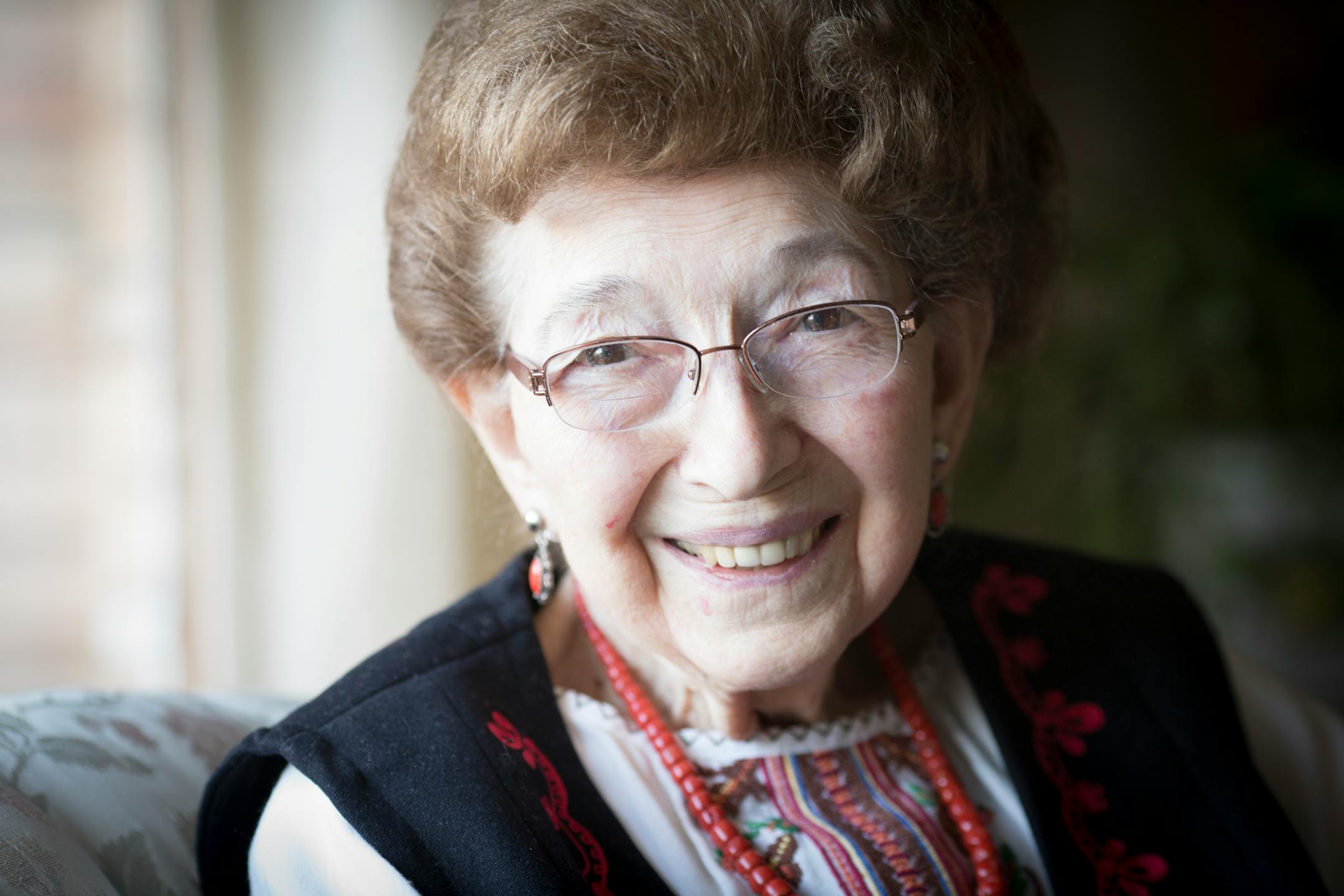 Luba Perchyshyn, 91, is known worldwide for the Ukrainian easter eggs she has handmade for the last 87 years. photographed on Thursday, March 26, 2015. ] RENEE JONES SCHNEIDER � reneejones@startribune.com