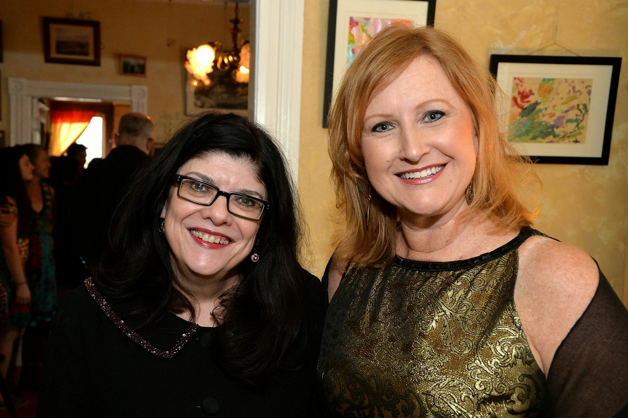 From left, The Public Domain producers, Jane Minton and LaRae Thompson.
