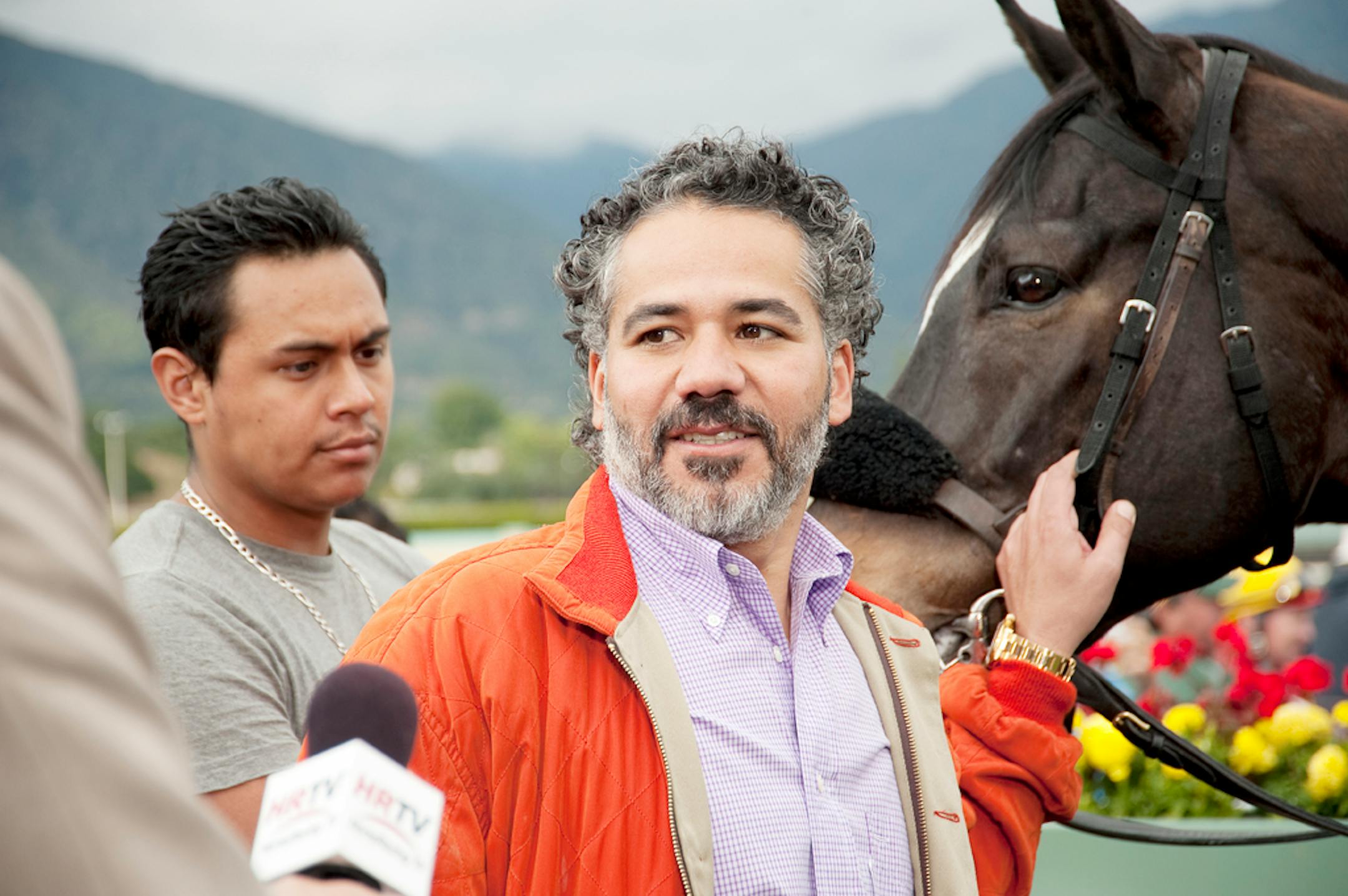 John Ortiz appears in a scene from the HBO original series "Luck."