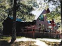 Joan Norgaard cabin, for Outdoors Weekend.