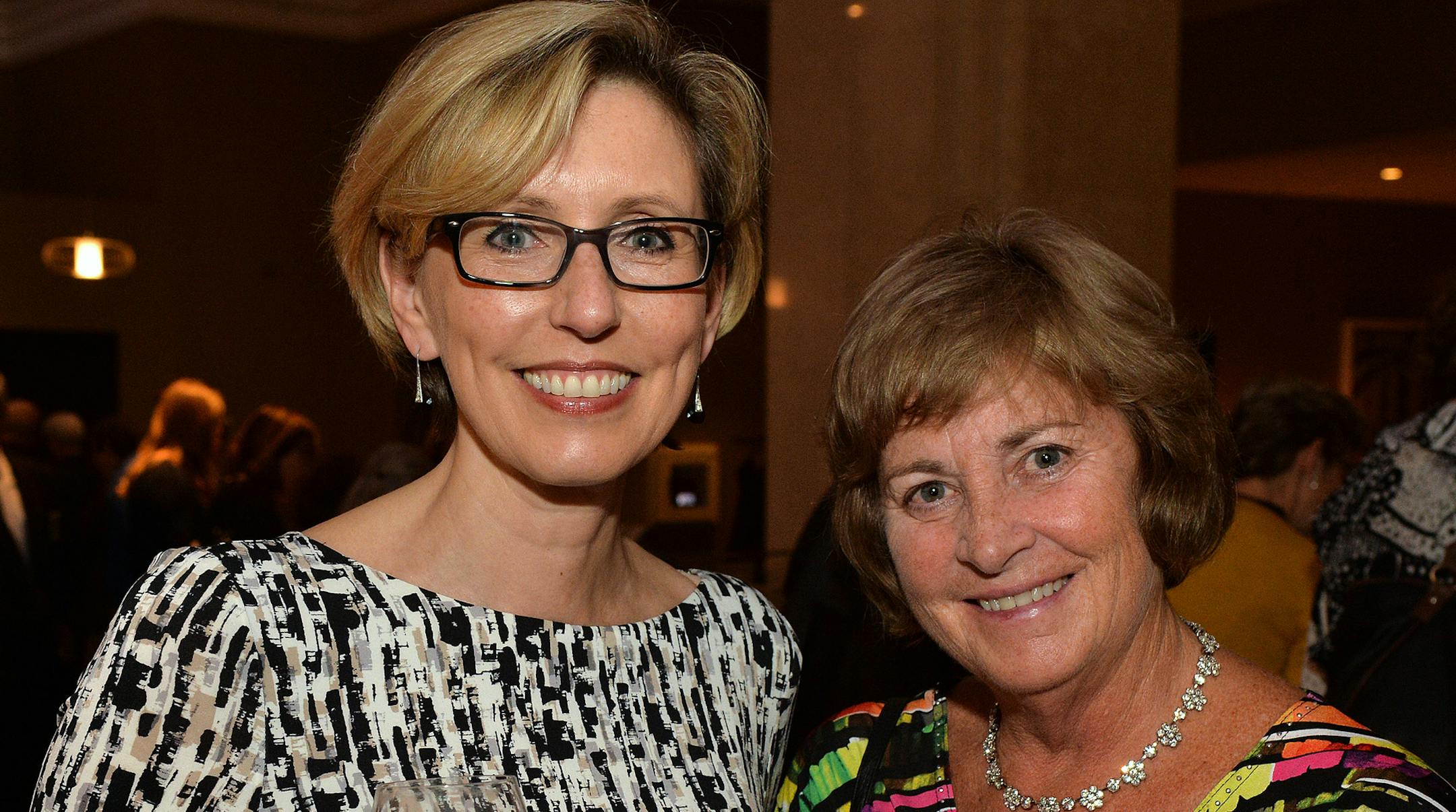 Board member Maya Tester, founder/President Susan Carlson.