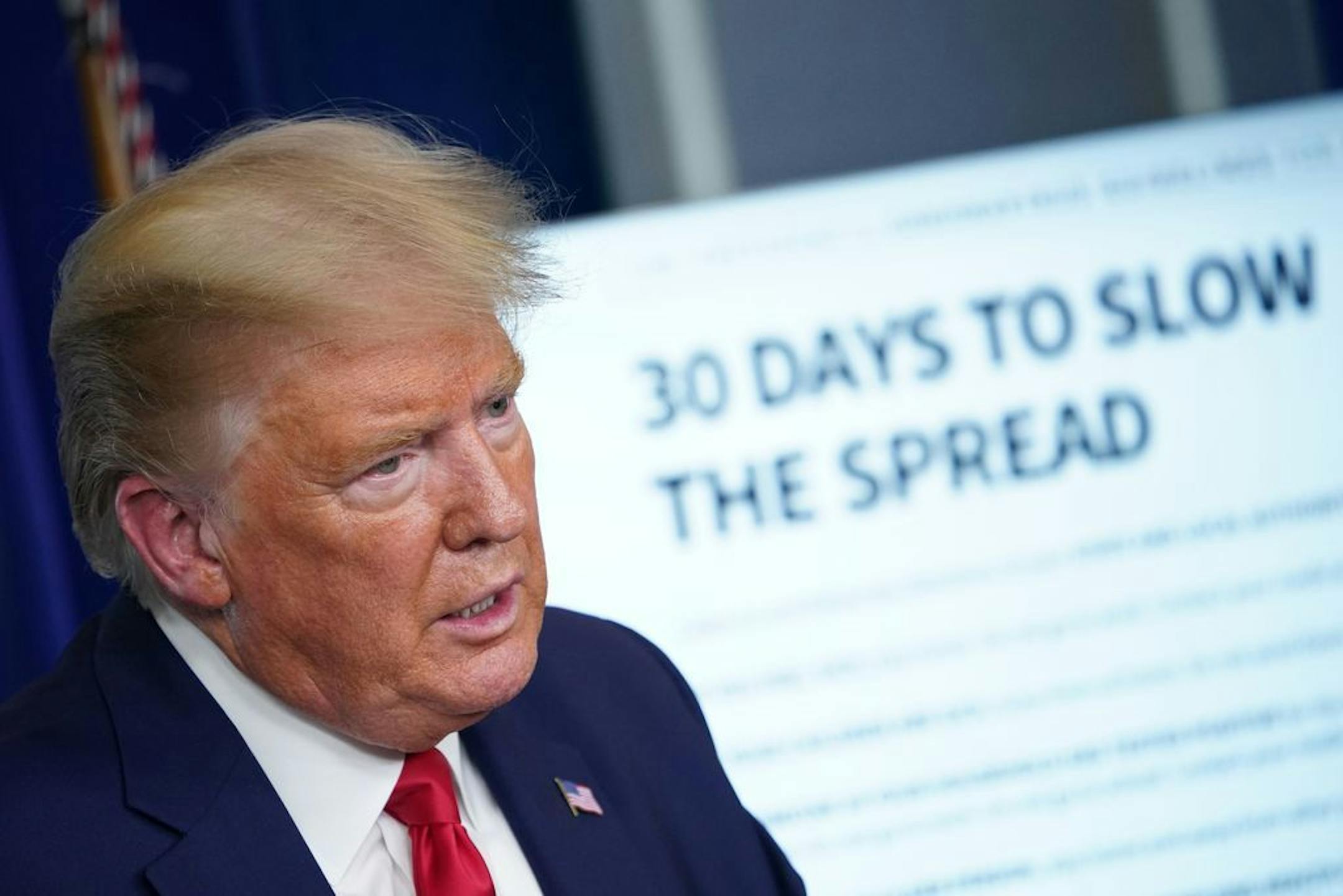 President Donald Trump has been reluctant so far to use his bully pulpit to urge governors to issue orders that would help effectively create a national quarantine.