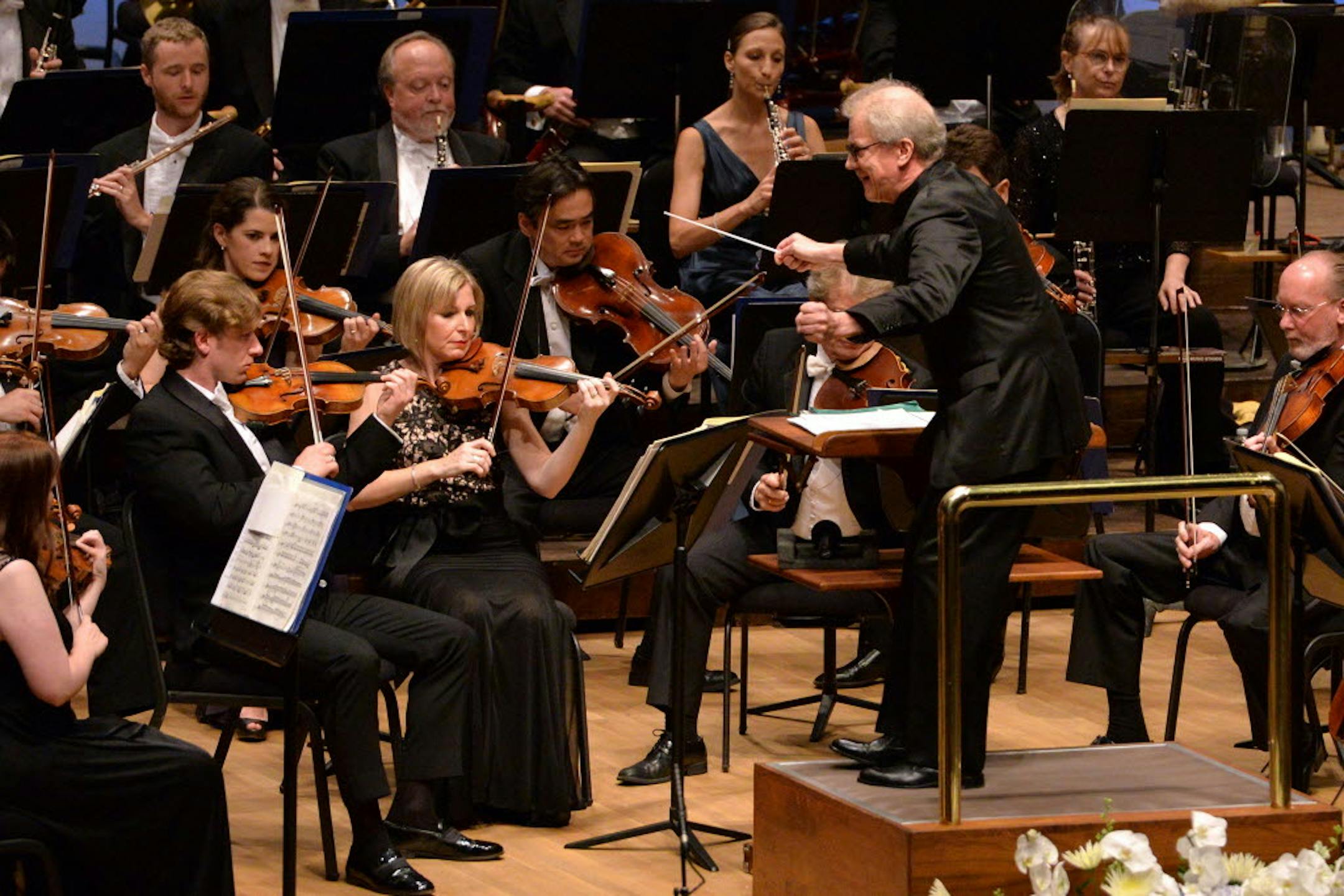Osmo Vänskä conducted the Minnesota Orchestra this fall as it opened the season with a fundraising gala.