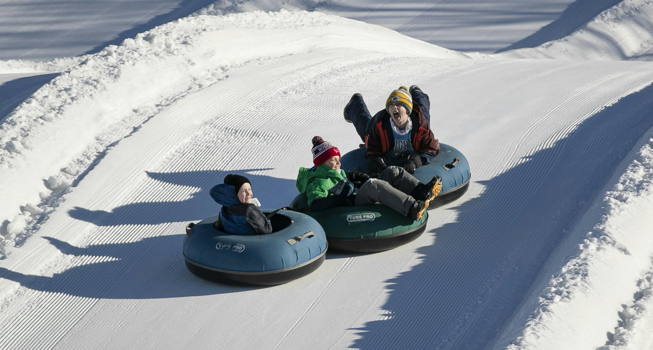 Temperatures were perfect for snow tubing at Elm Creek Park Reserve in Maple Grove, Minn. on Saturday, Dec. 15, 2018. ] Shari L. Gross &#x2022; shari.gross@startribune.com The Elm Creek Creek Park Reserve opens its tubing center on Friday, and we want to catch nice photos of folks having fun tubing! For the Around the Metro page.