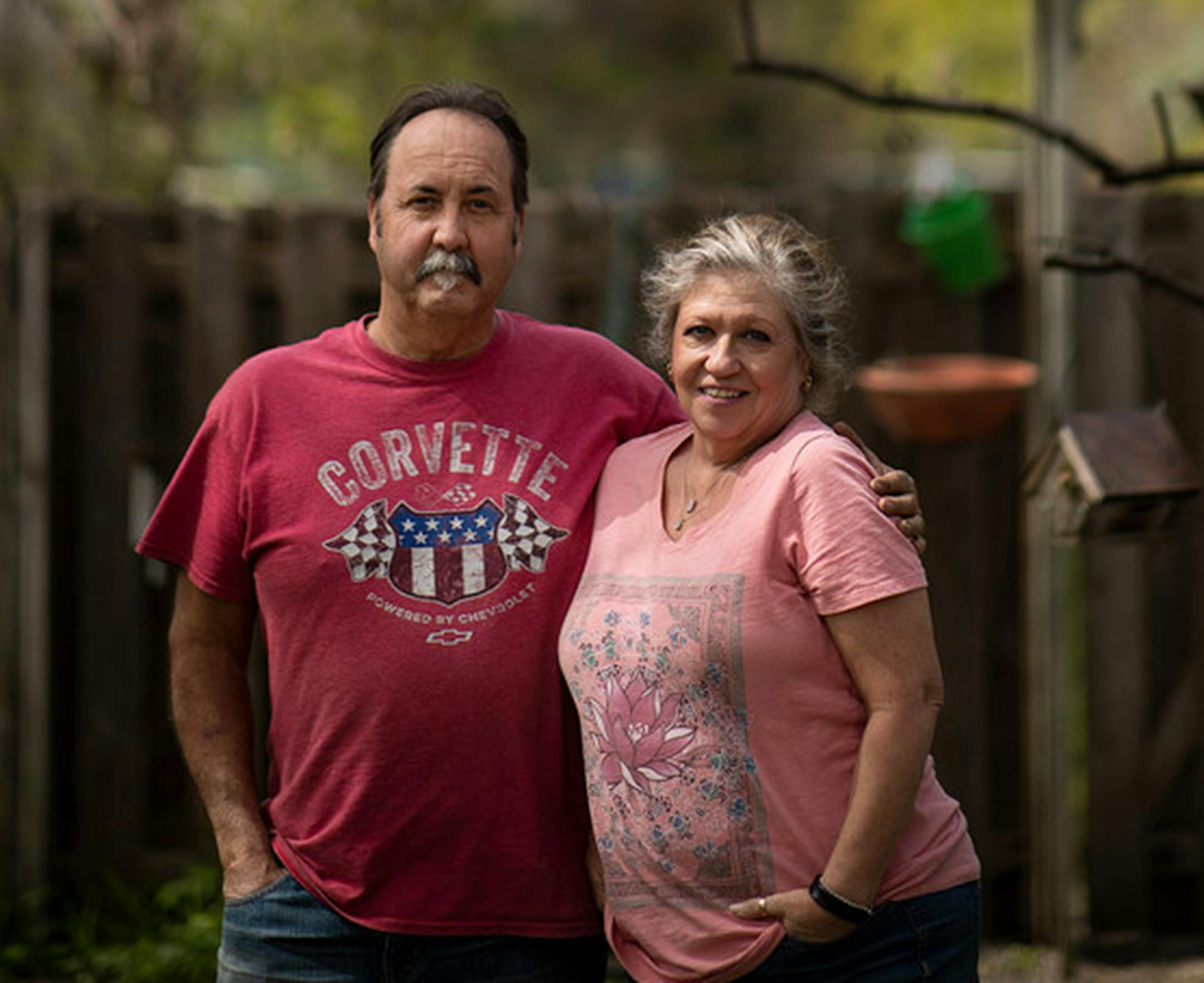 Gary and Liz Stigen found themselves jobless in March.