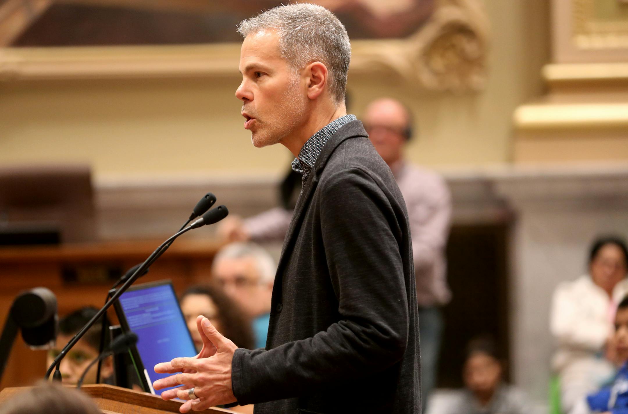 CPED director David Frank, pictured in 2018.