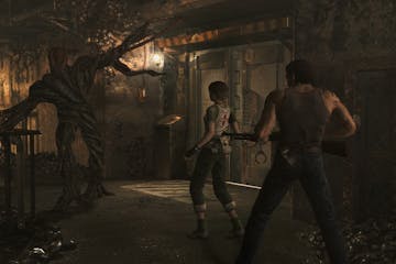 Rebecca Chambers and Billy Coen team up to fight mutant baddies in "Resident Evil Zero HD Remastered."