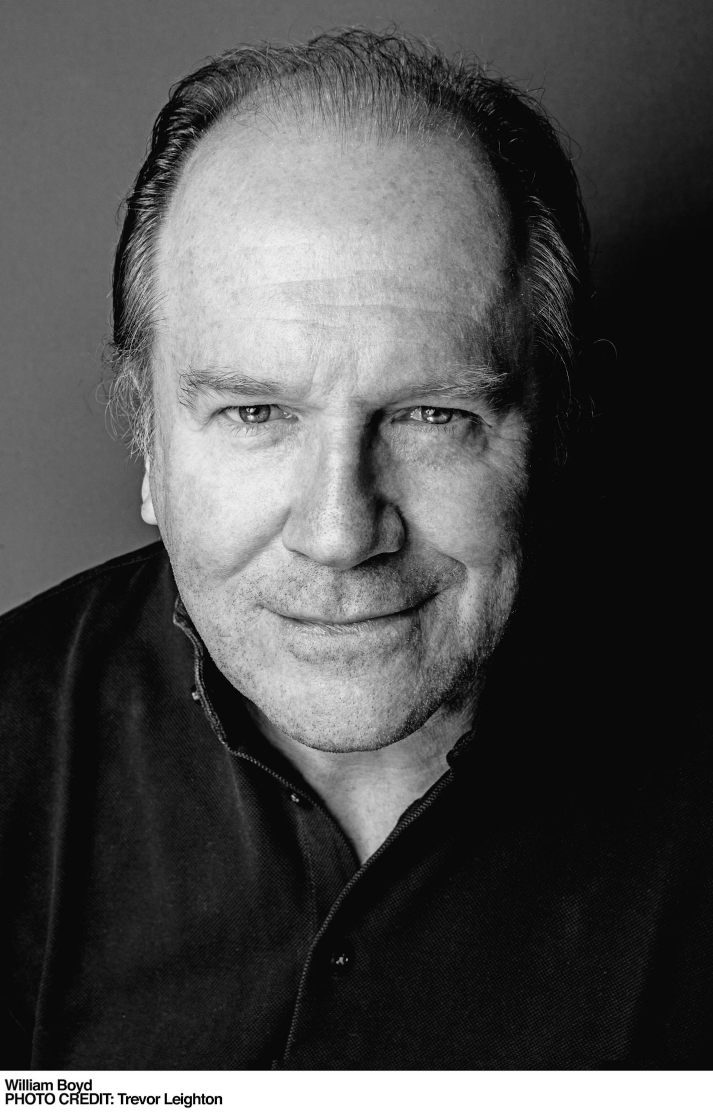 William Boyd Photo by Trevor Leighton