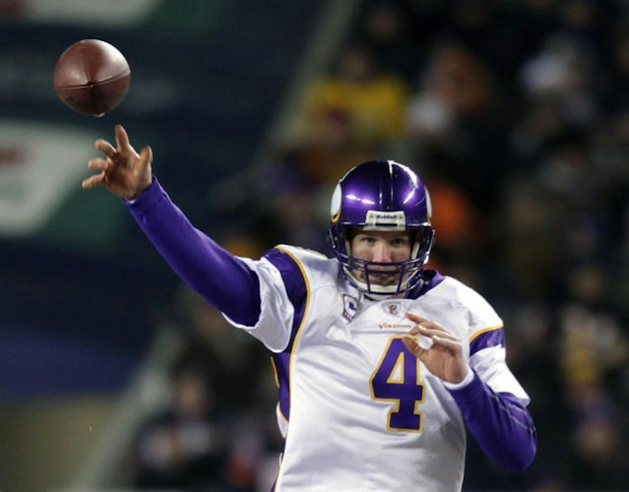 Brett Favre was 0-3 vs. Dallas in the playoffs as quarterback of the Packers.