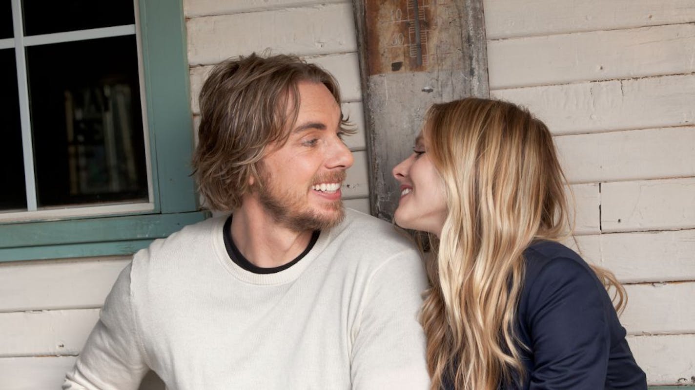 Charlie (Dax Shepard) and Annie (Kristen Bell) indulge in some comic bickering in "Hit and Run."