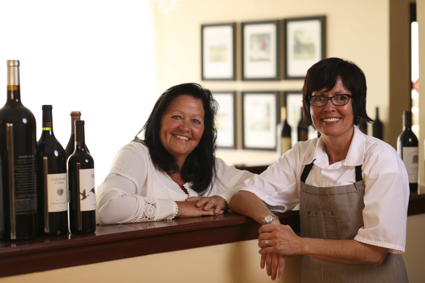 Joan Schmitt, left, and Susan Dunlop of Joan's in the Park in St. Paul.