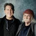 FILE - In this Jan. 26, 2019 photo, producer Cameron Crowe, from left, David Crosby and director A.J. Eaton pose for a portrait to promote the film "D