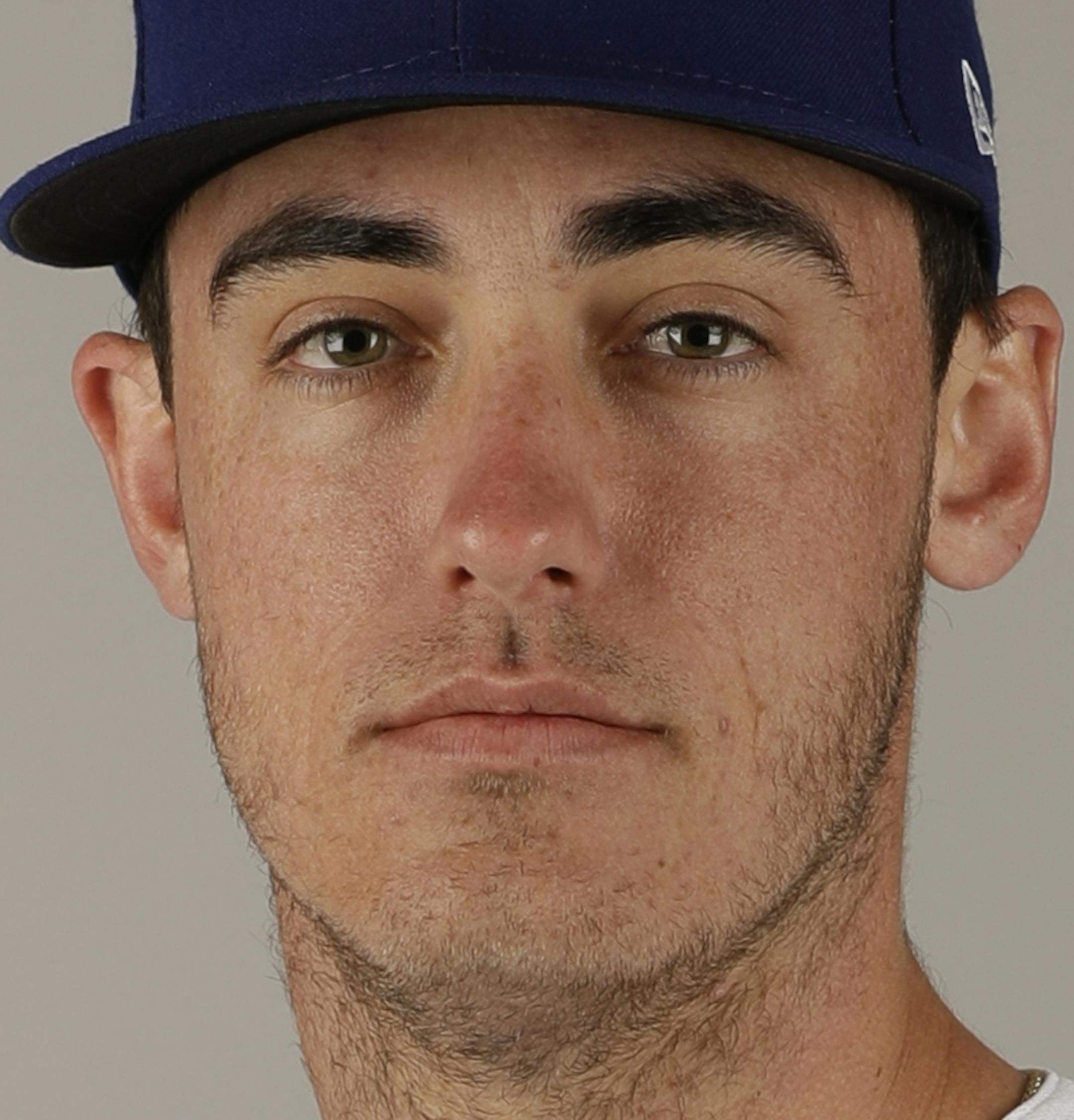 This is a 2017 photo of Cody Bellinger. This image reflects the Los Angeles Dodgers active roster as of Friday, Feb. 24, 2017, when the photo was taken in Glendale, Ariz. (AP Photo/Morry Gash) ORG XMIT: NYKV1249