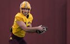 Gophers backup quarterback Cole Kramer, a fourth-year junior, gives the Gophers a running threat at the position.