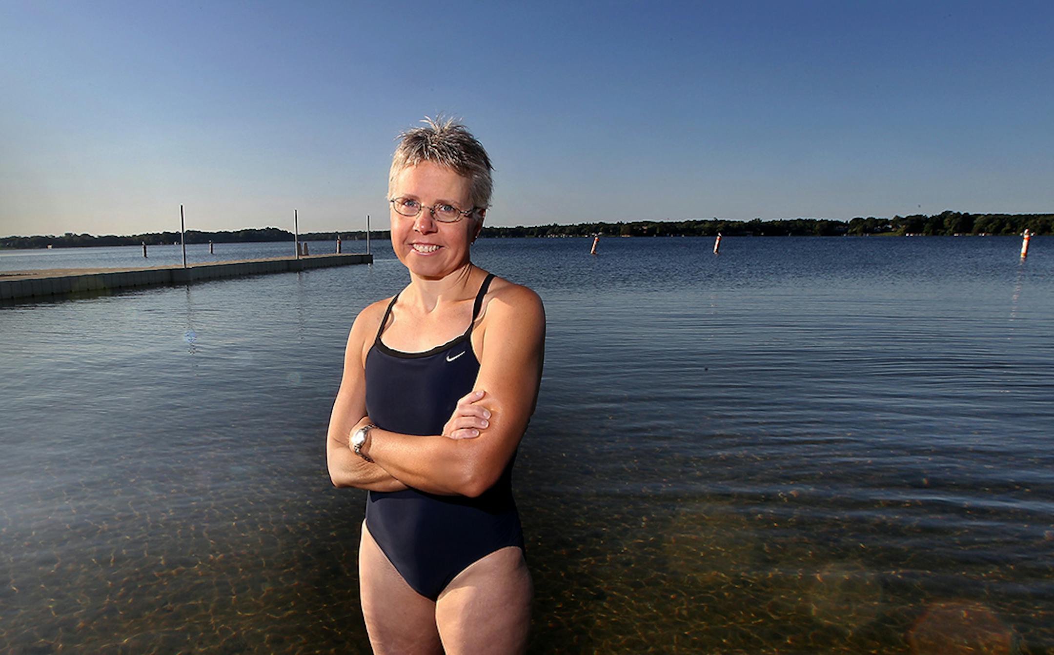 Endurance swimmer Karen Zemlin is training for her attempt at swimming the English Channel between the end of July and early August.