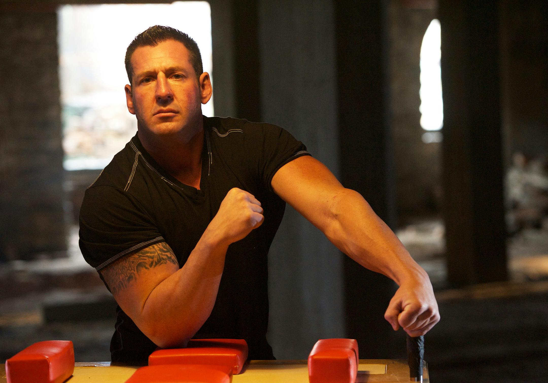 Bart Wood (Erie) - Game of Arms _ Season 1 - Photo Credit: David Russell/AMC