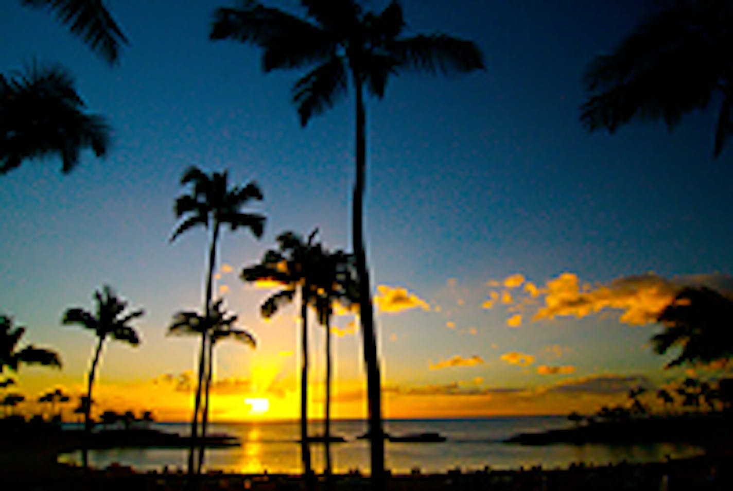 Hawaiian sunset