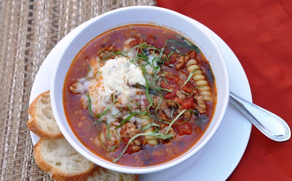 Credit: Meredith Deeds, Special to the Star Tribune Lasagna soup, for Healthy Family.