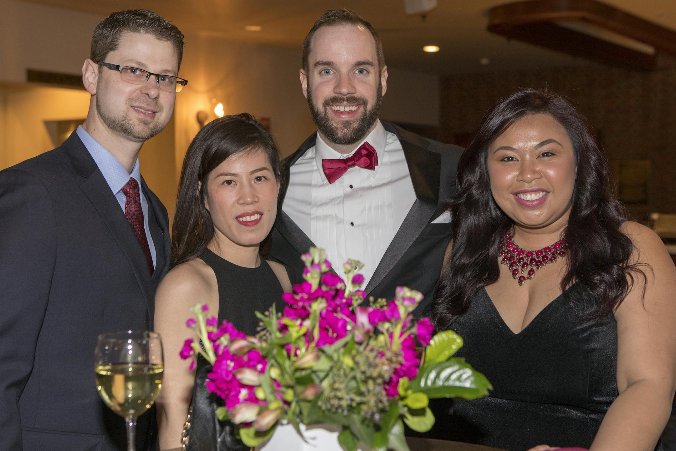 Joshua Hazel, Thao Nguyen, Matt & Kay Kohlman at the Ordway Spring F&#xcd;te. [ Special to Star Tribune, photo by Matt Blewett, Matte B Photography, matt@mattebphoto.com, The Ordway Center, April 22, 2018, Minnesota, SAXO 1005784358 FACE042918 https://www.facebook.com/mkohlman