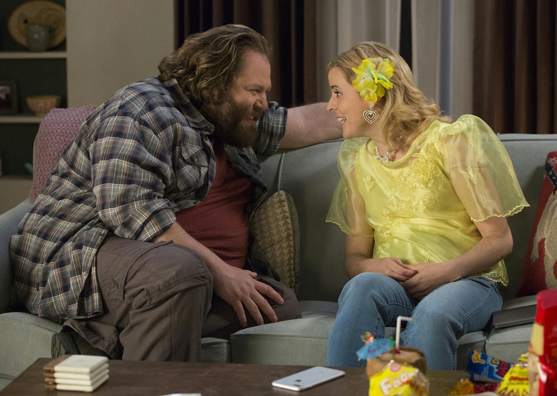 Olafur Darri Olafsson and Maria Bamford in "Lady Dynamite."
credit: Beth Dubber/Netflix