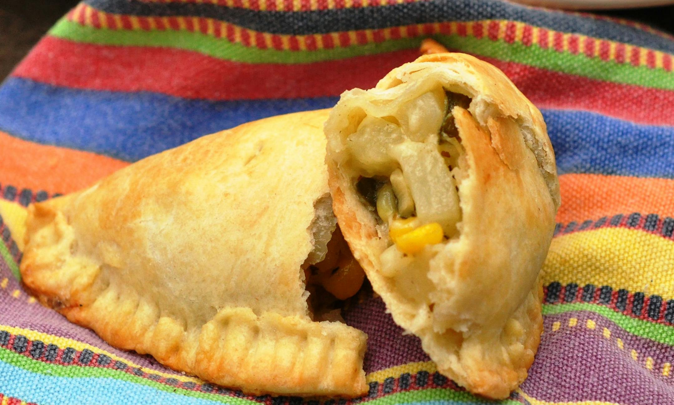 Meredith Deeds, Special to the Star Tribune Potato, Poblano and Corn Empanadas for healthy family.